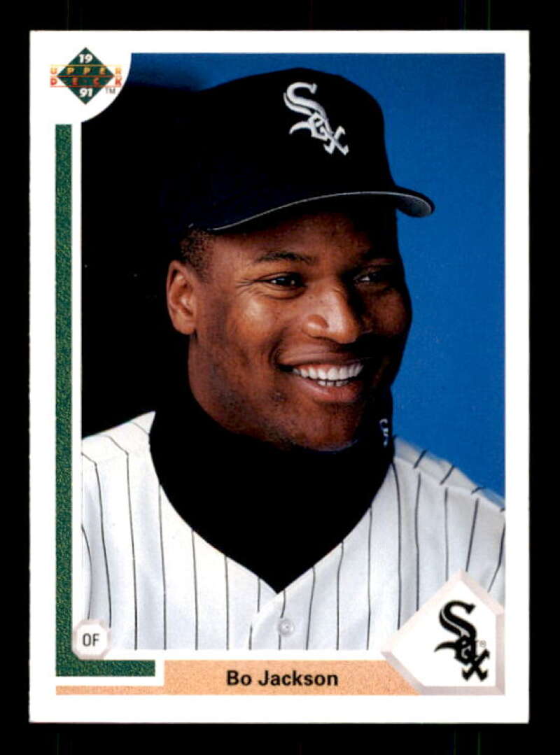 Bo Jackson Card 1991 Upper Deck #744 Image 1