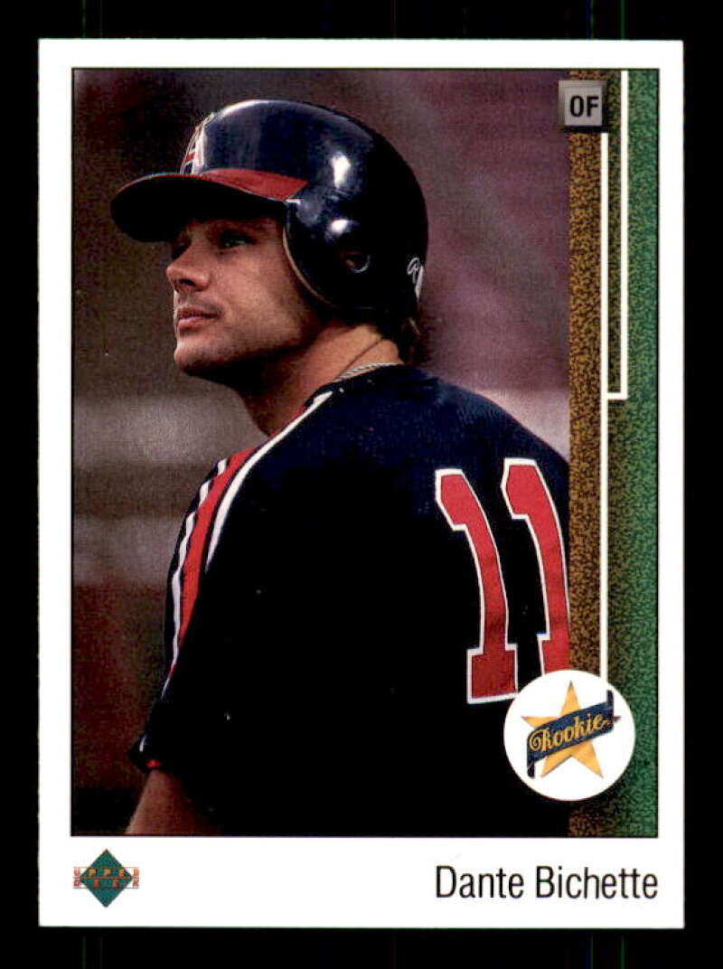 Dante Bichette Rookie Card 1989 Upper Deck #24 Image 1