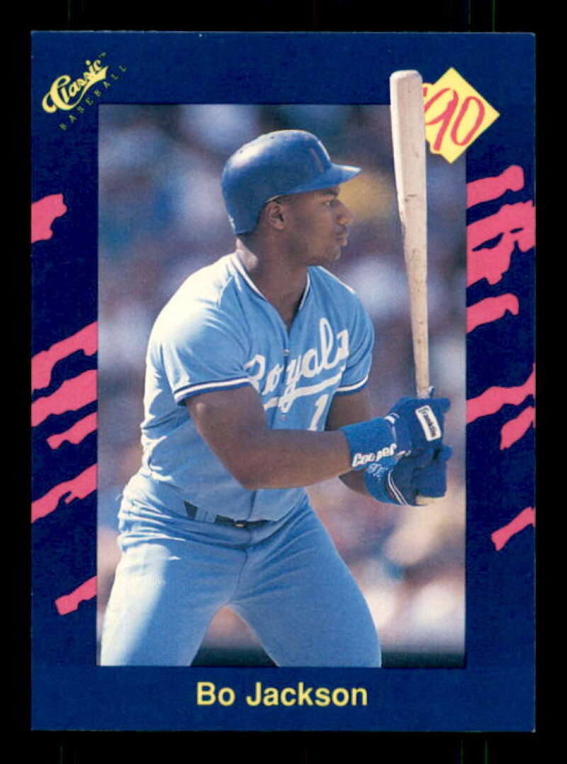 Bo Jackson Card 1990 Classic Blue #2 Image 1