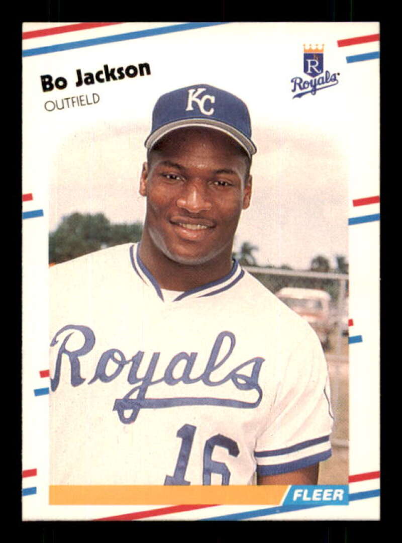 Bo Jackson Card 1988 Fleer #260 Image 1