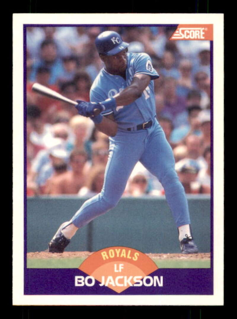 Bo Jackson Card 1989 Score #330 Image 1