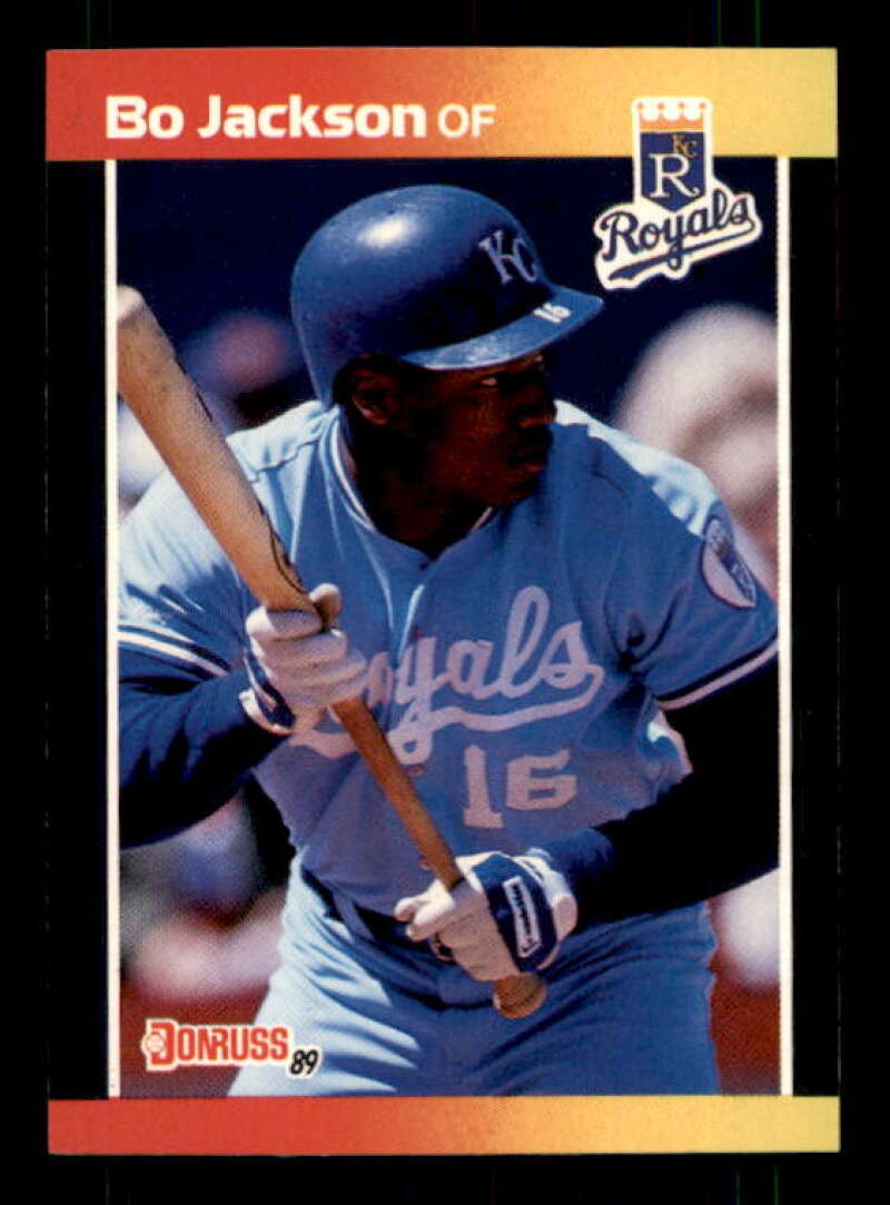 Bo Jackson Card 1989 Donruss #208 Image 1