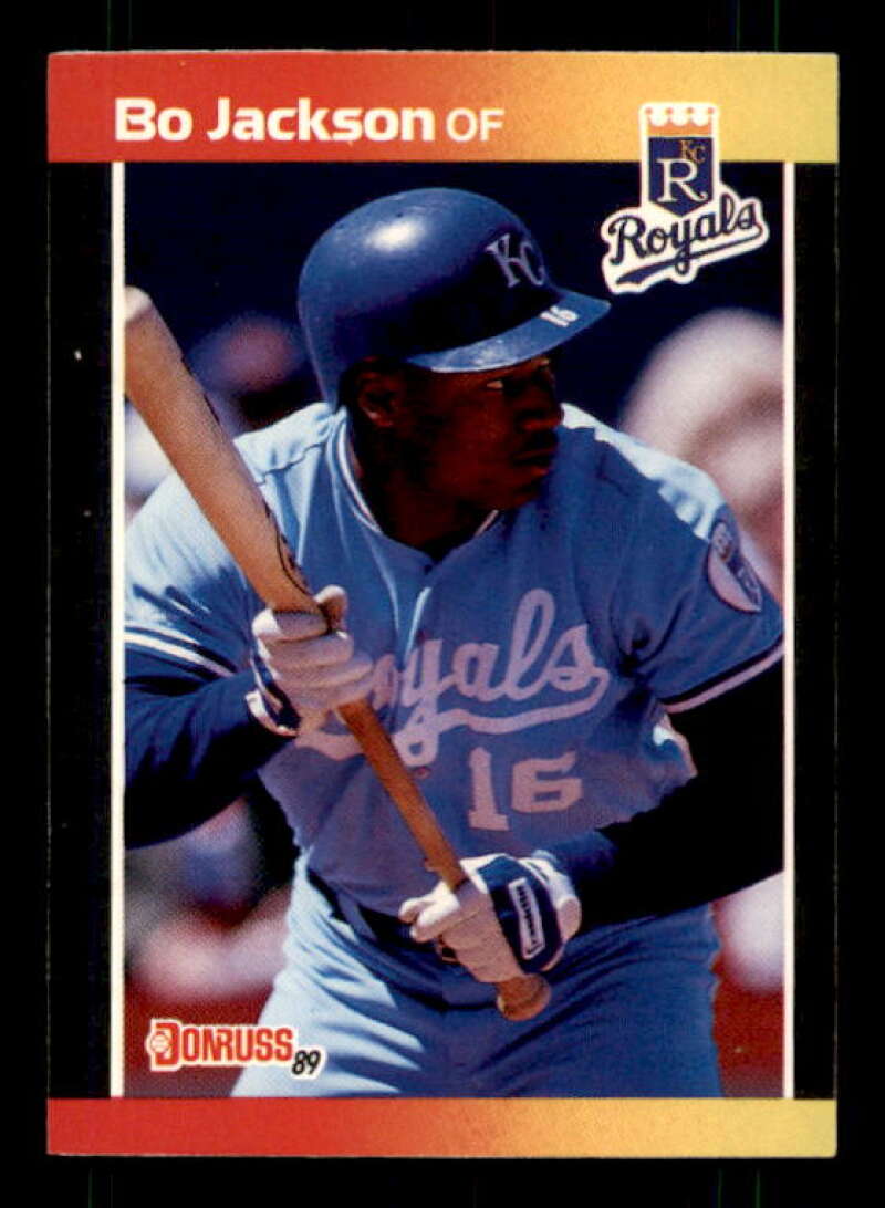 Bo Jackson Card 1989 Donruss #208 Image 1