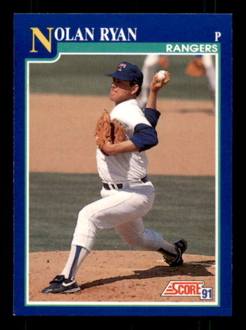 Nolan Ryan Card 1991 Score #4 Image 1