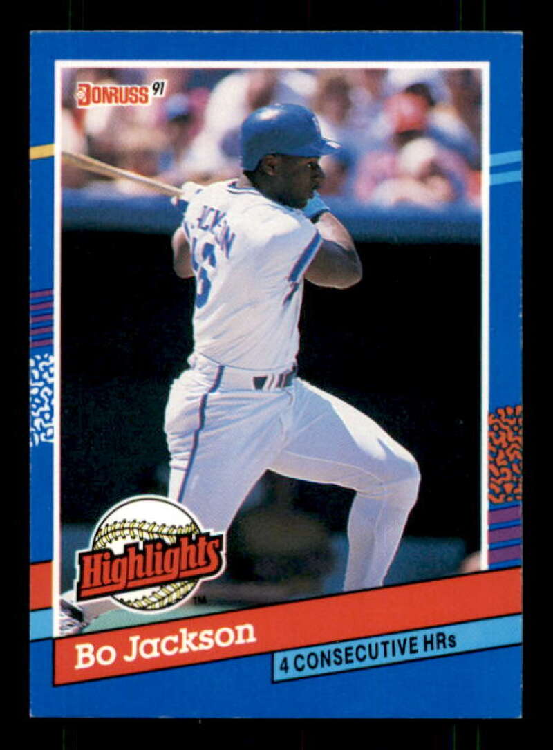 Bo Jackson Card 1991 Donruss Bonus Cards #bc-10 Image 1