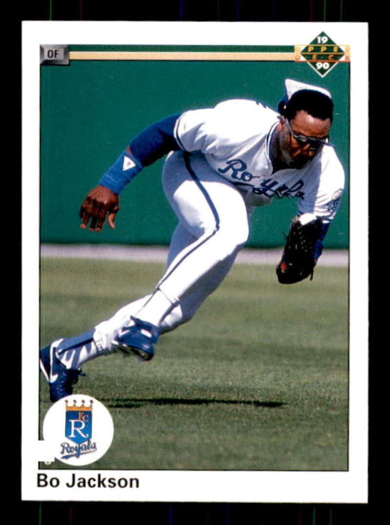 Bo Jackson Card 1990 Upper Deck #105 Image 1