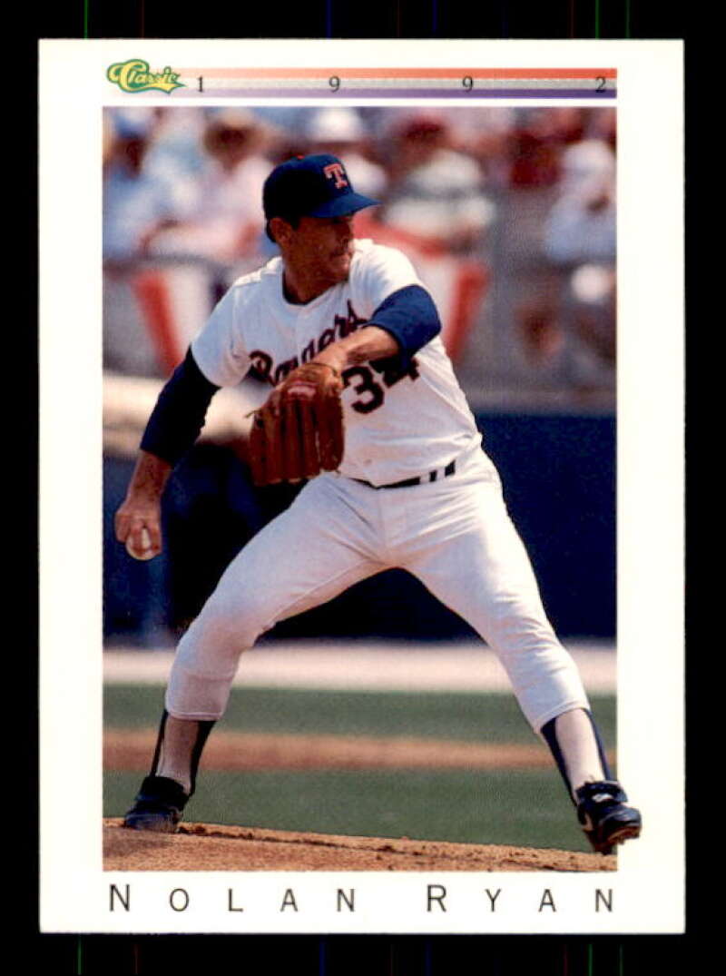 Nolan Ryan Card 1992 Classic #t78 Image 1