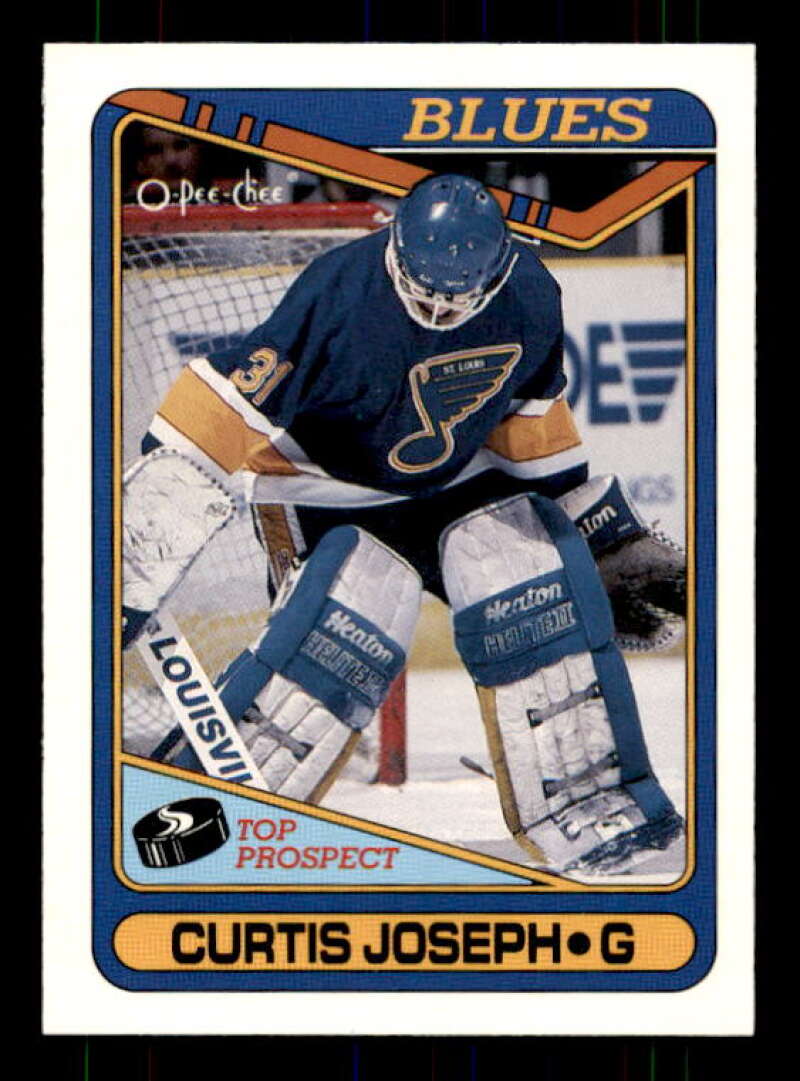 Curtis Joseph Rookie Card 1990-91 O-Pee-Chee #51 Image 1