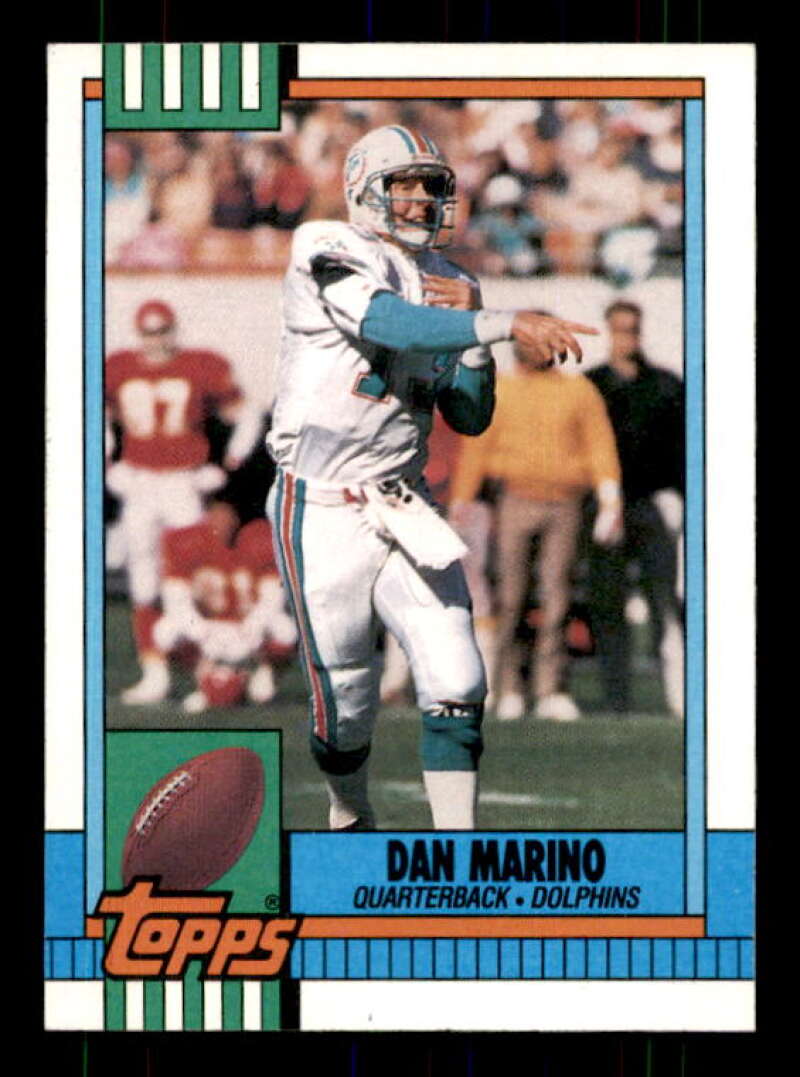 Dan Marino Card 1990 Topps #323 Image 1