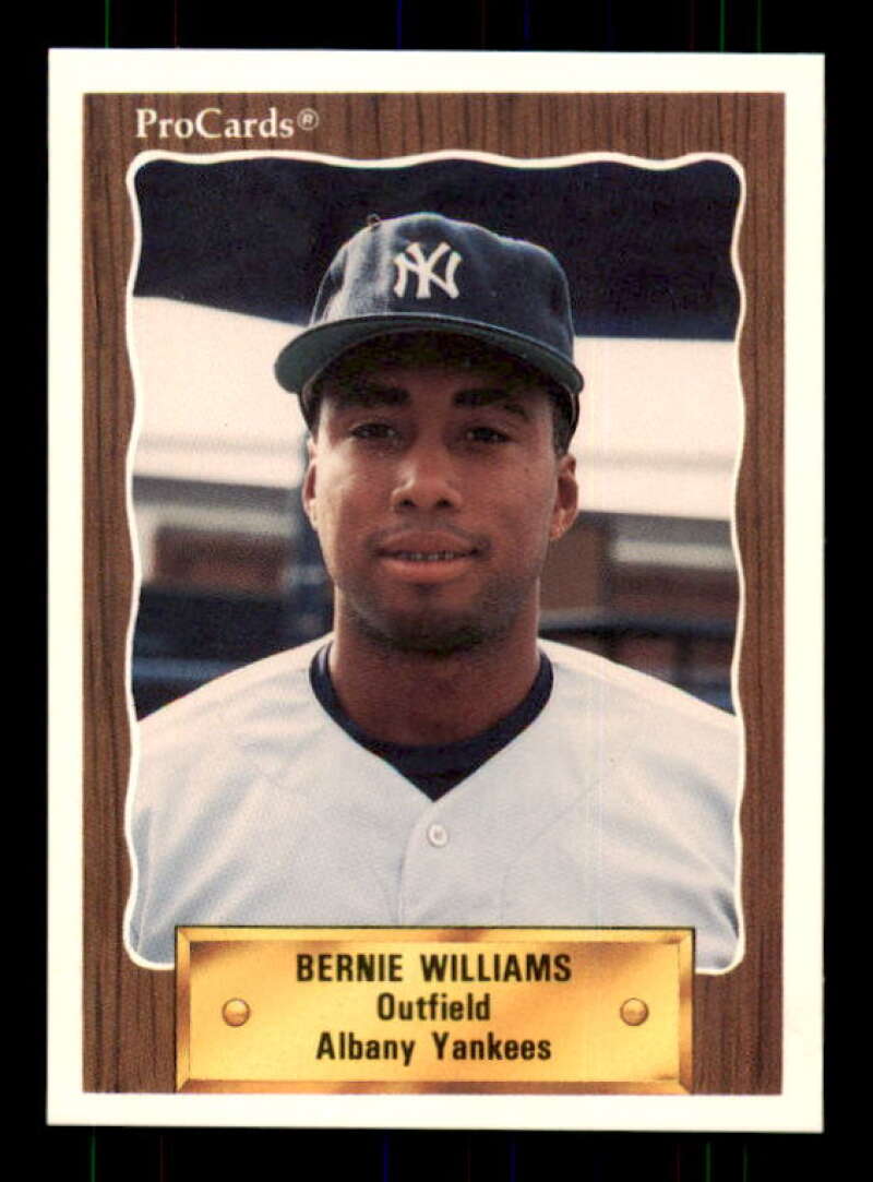 Bernie Williams Baseball Card