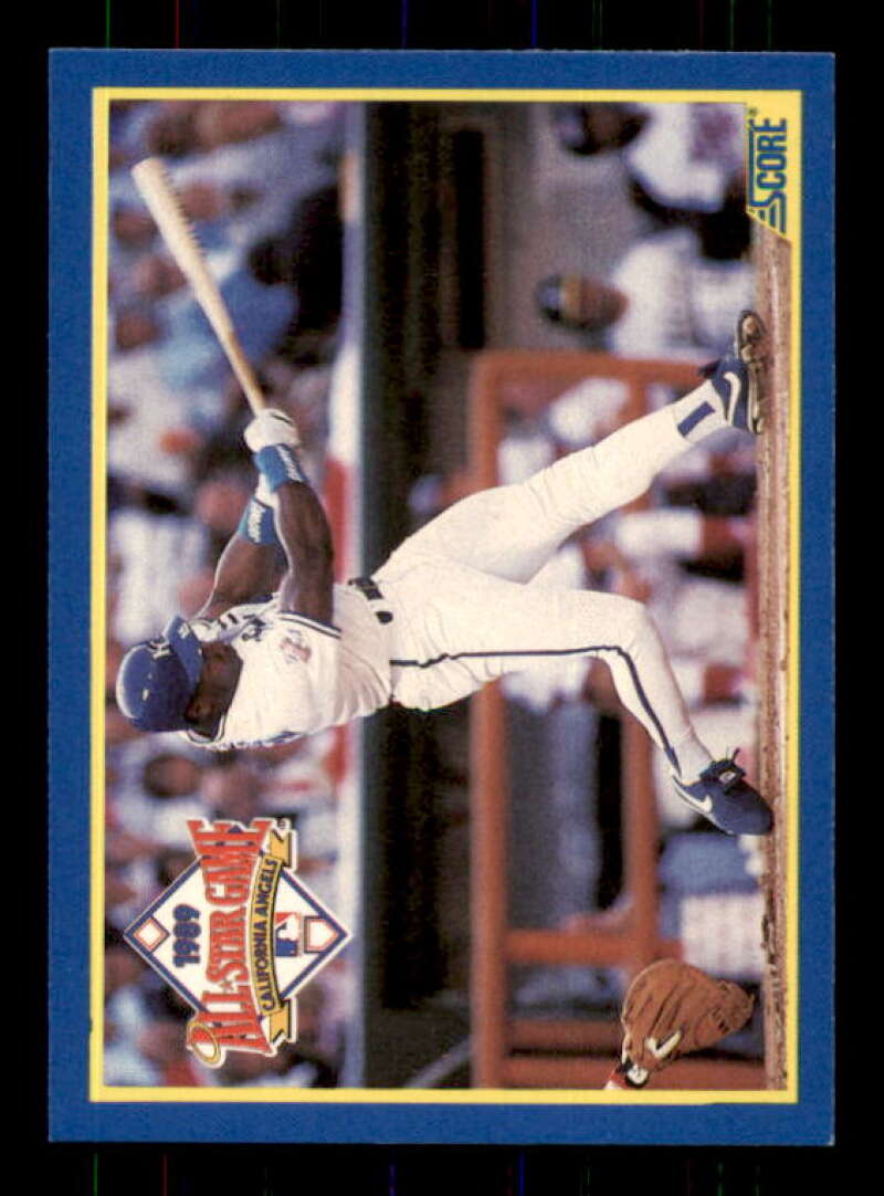 Bo Jackson Card 1990 Score All-Star MVP #566 Image 1