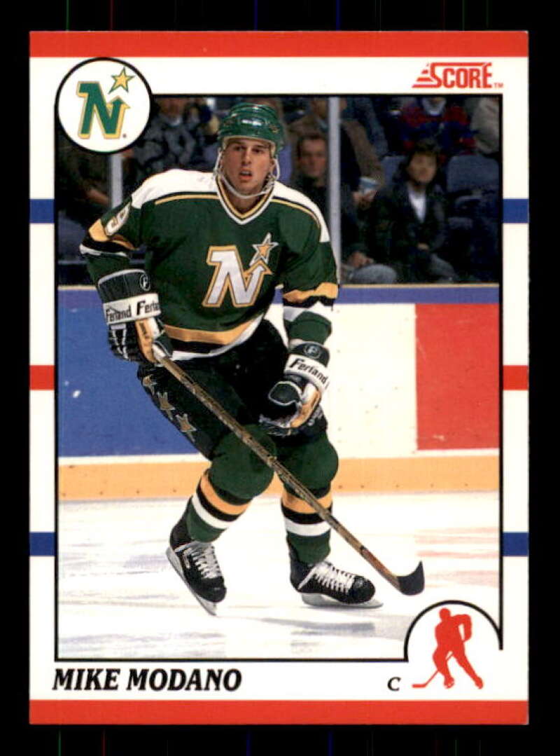 Mike Modano Rookie Card 1990-91 Score Canadian #120 Image 1