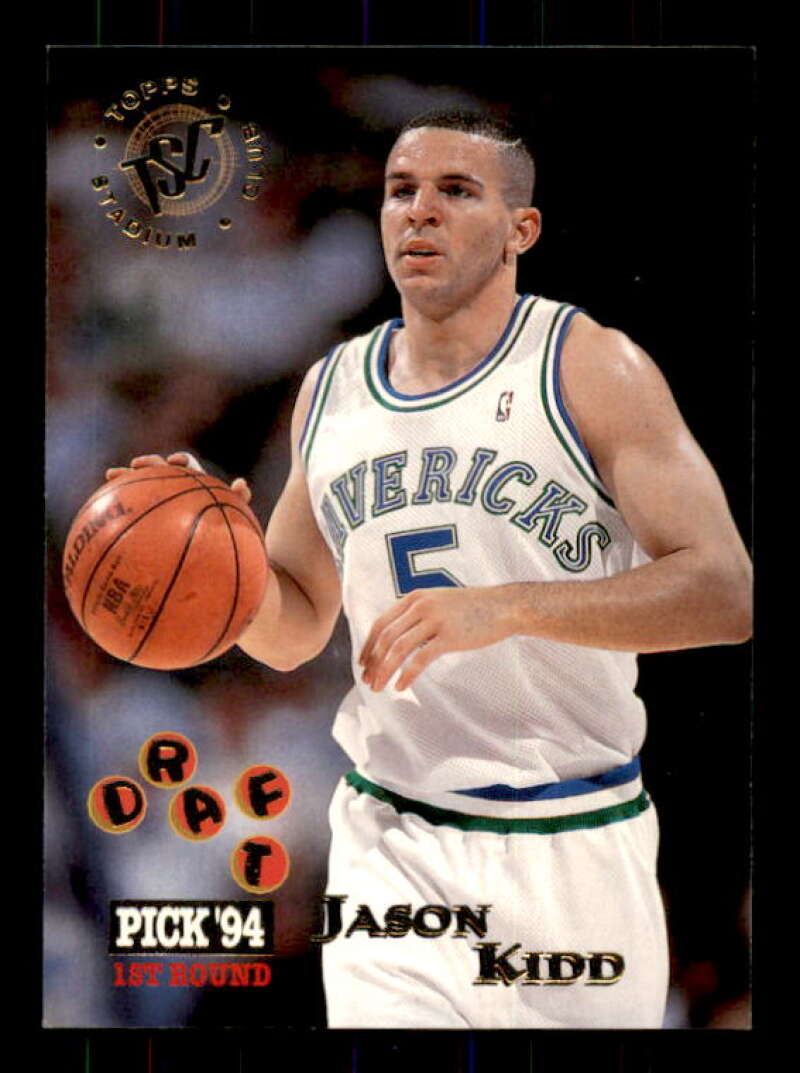 Jason Kidd Rookie Card 1994-95 Stadium Club #190 Image 1