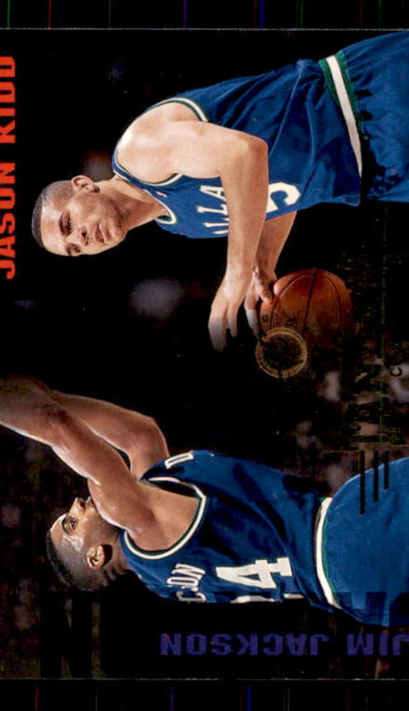 Jason Kidd Rookie Card w/ Jimmy Jackson 1994-95 Stadium Club #280 Image 1