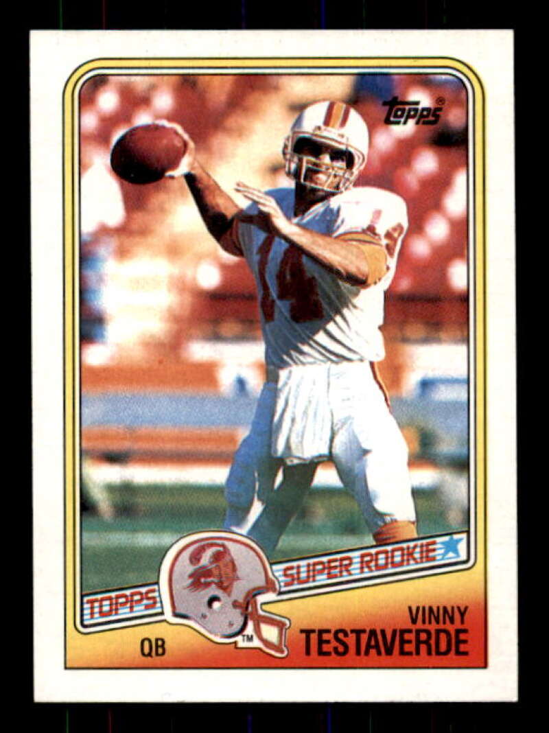 Vinny Testaverde Rookie Card 1988 Topps #352 Image 1