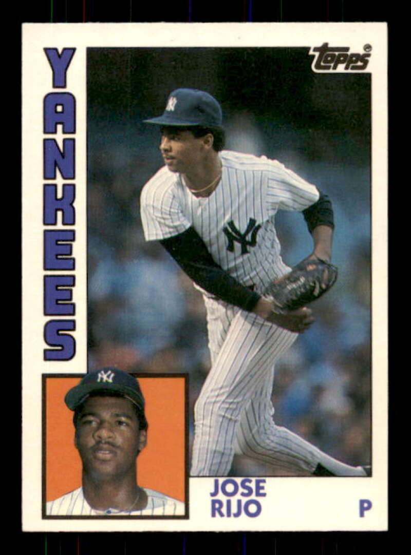 Jose Rijo Rookie Card 1984 Topps Traded #100T Image 1