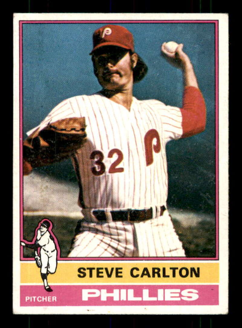 Steve Carlton Card 1976 Topps #355 Image 1