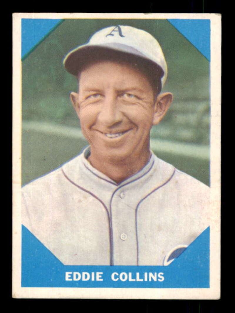 Eddie Collins DP Card 1960 Fleer #20 Image 1