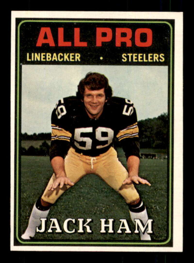 Jack Ham AP Card 1974 Topps #137 Image 1