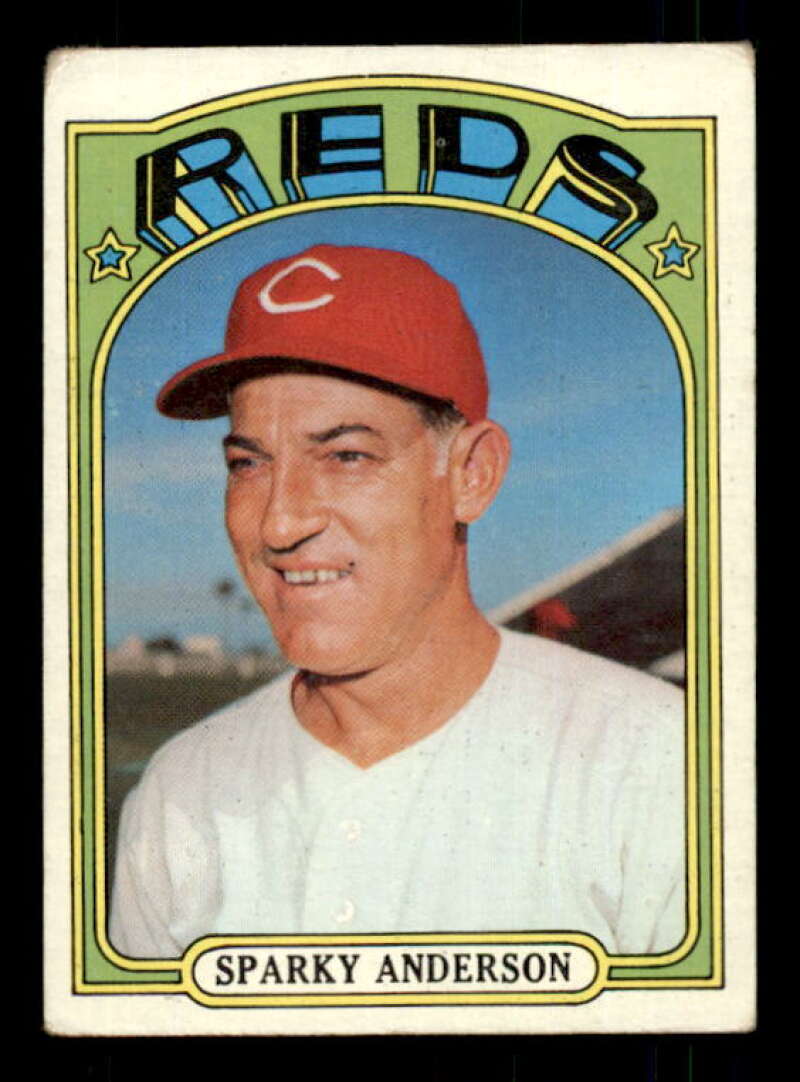 Sparky Anderson MG Card 1972 Topps #358 Image 1