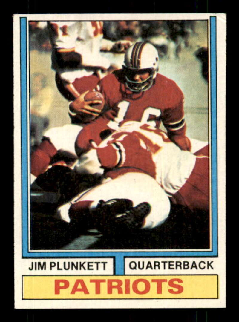 Jim Plunkett Card 1974 Topps #435 Image 1