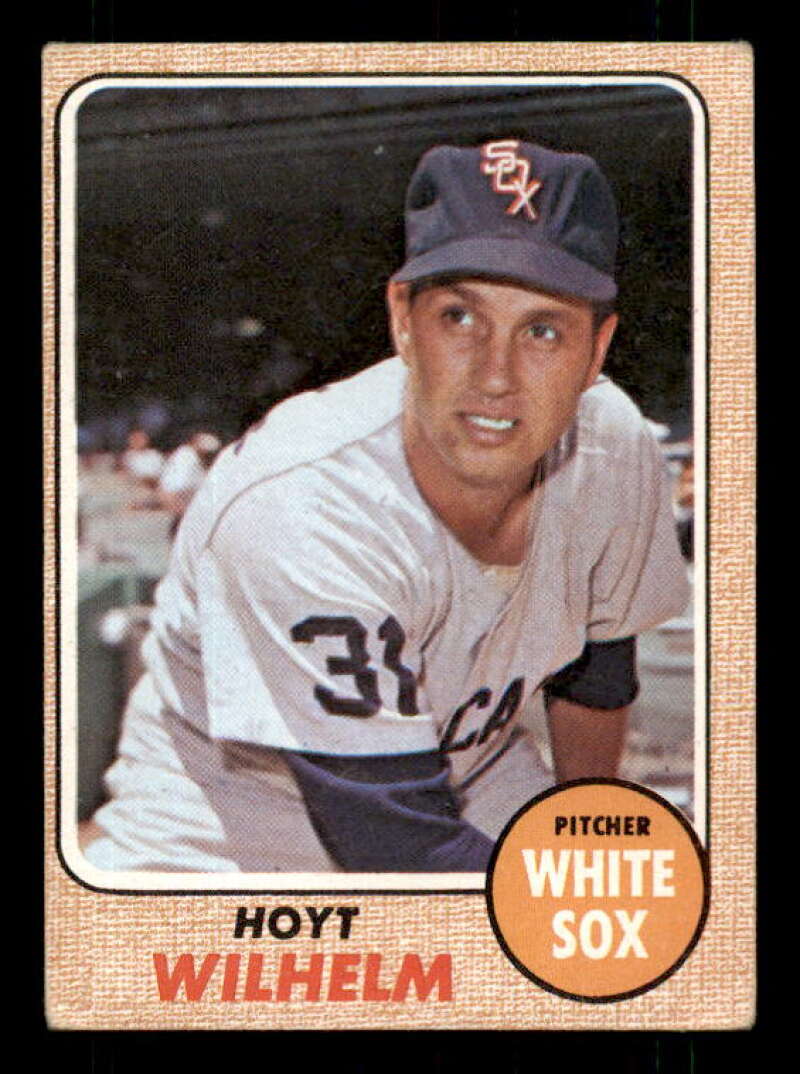 Hoyt Wilhelm Card 1968 Topps #350 Image 1