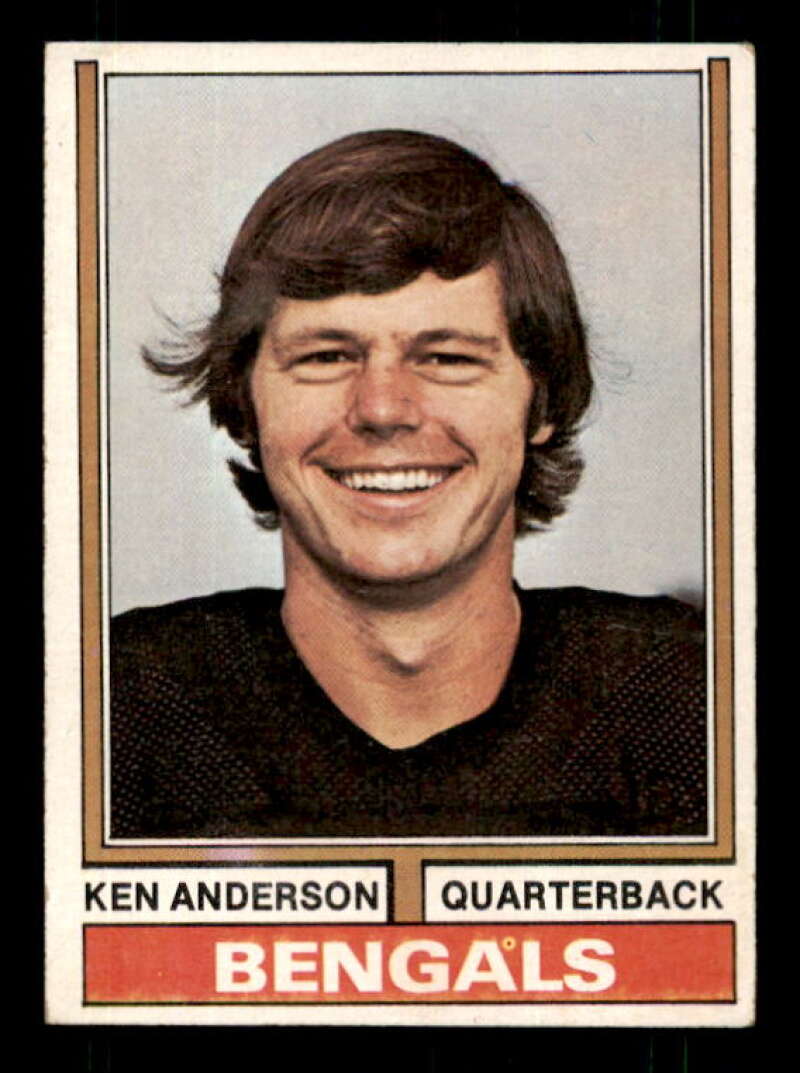 Ken Anderson Card 1974 Topps #401 Image 1