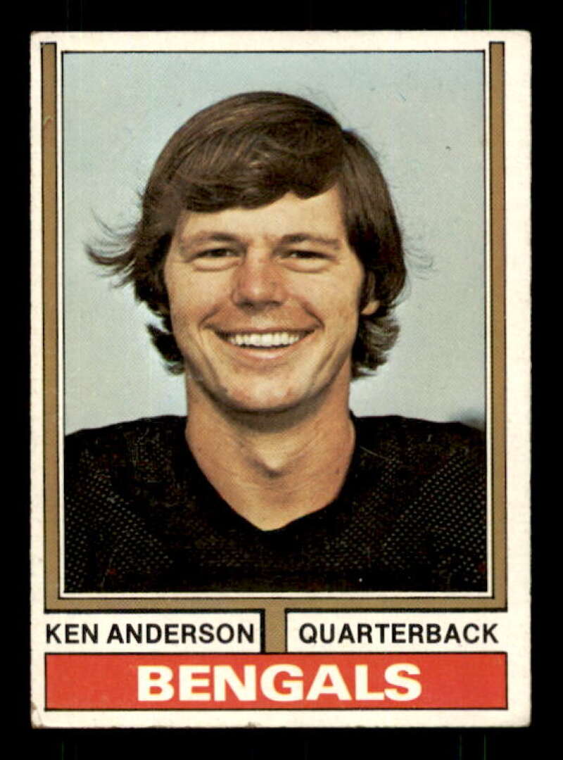 Ken Anderson Card 1974 Topps #401 Image 1