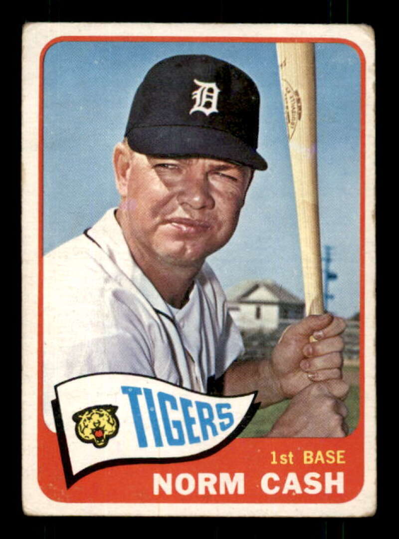 Norm Cash Card 1965 Topps #153 Image 1