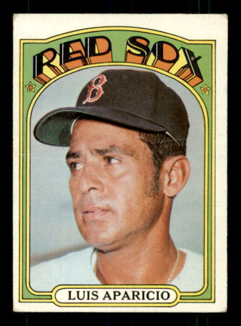 Luis Aparicio Card 1972 Topps #313 Image 1