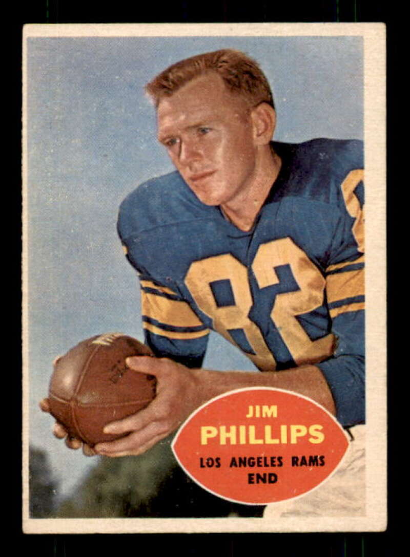 Jim Phillips Card 1960 Topps #66 Image 1