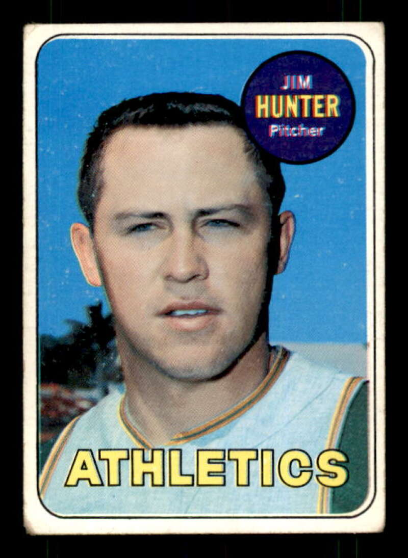 Jim Hunter Card 1969 Topps #235 Image 1