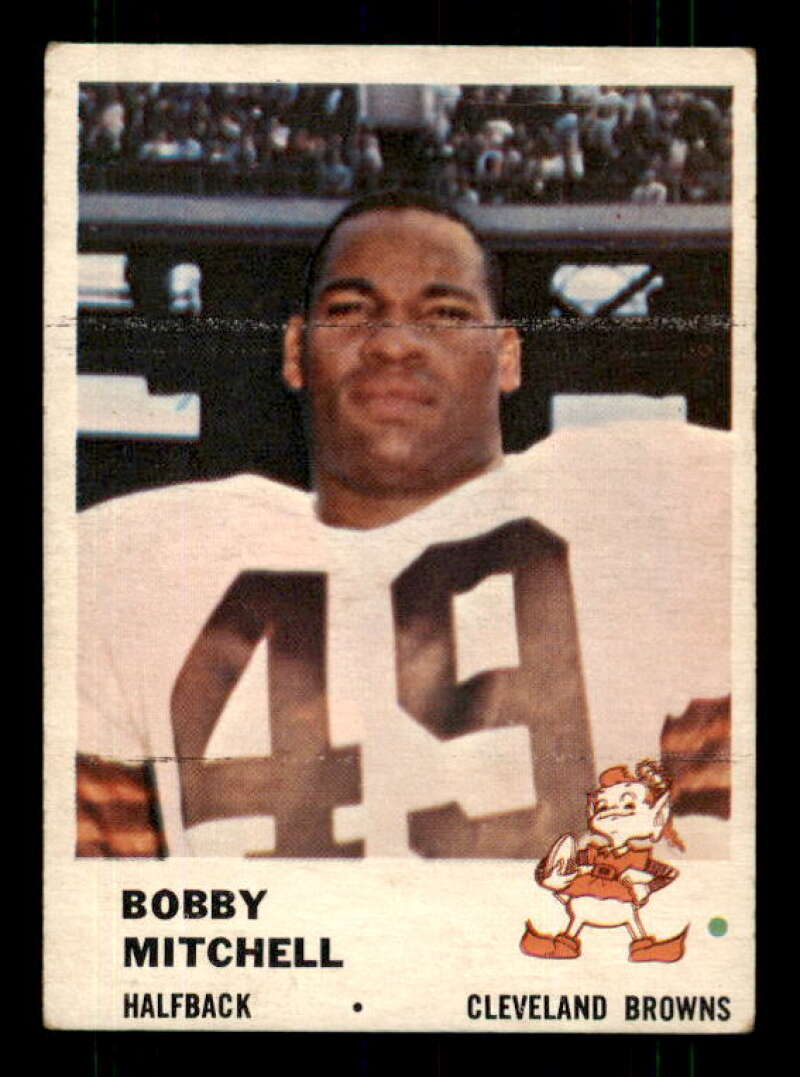 Bobby Mitchell Card 1961 Fleer #12 Image 1