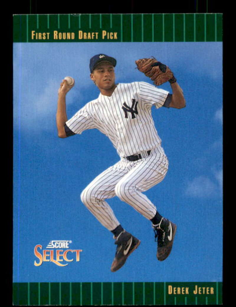 Derek Jeter Rookie Card 1993 Select #360 Image 1