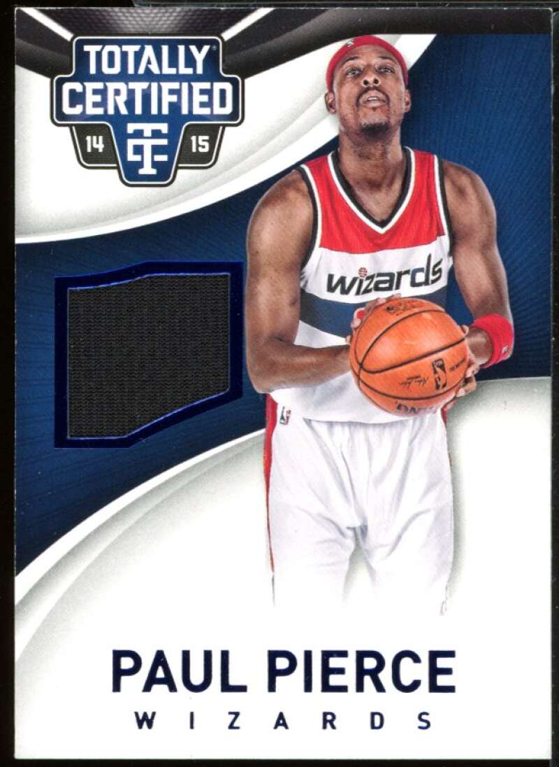 Paul Pierce Card 2014-15 Totally Certified Jerseys Blue #61 /199 Image 1