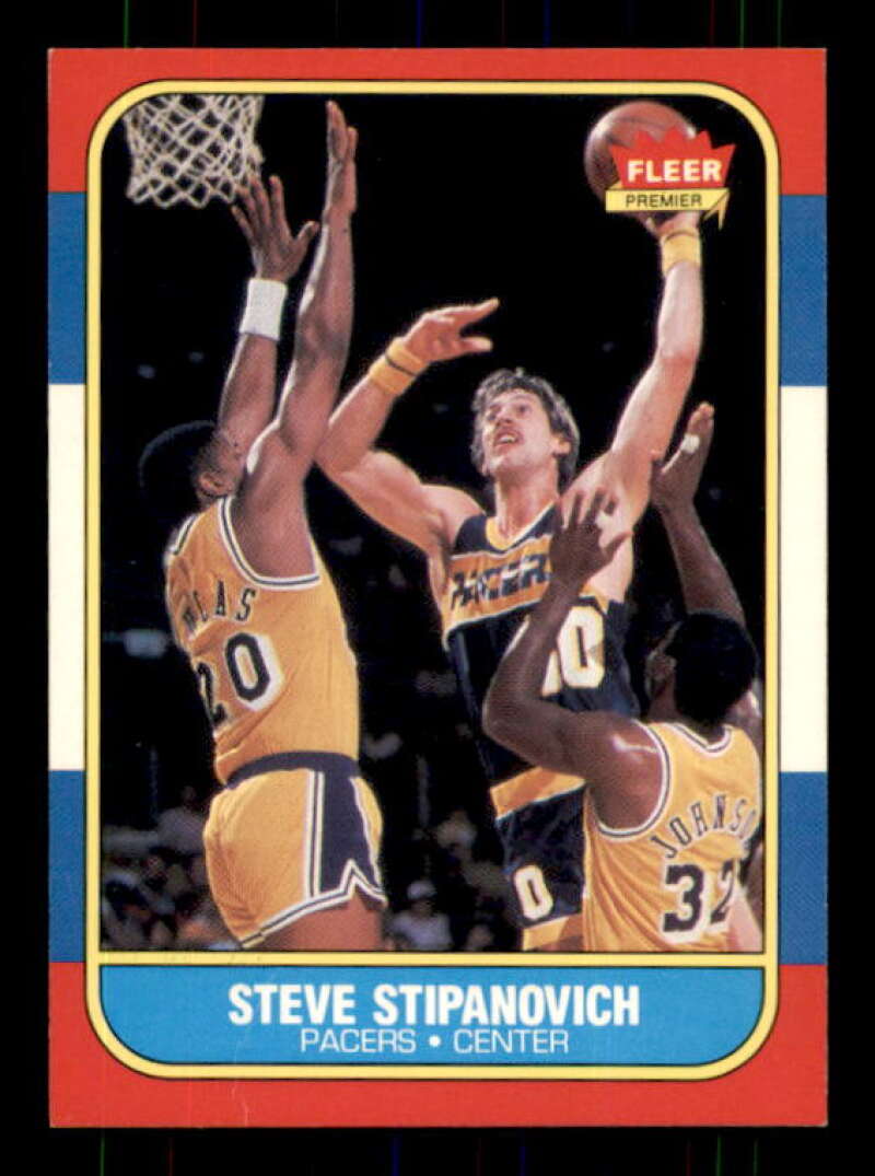 Steve Stipanovich Card 1986-87 Fleer #106 Image 1