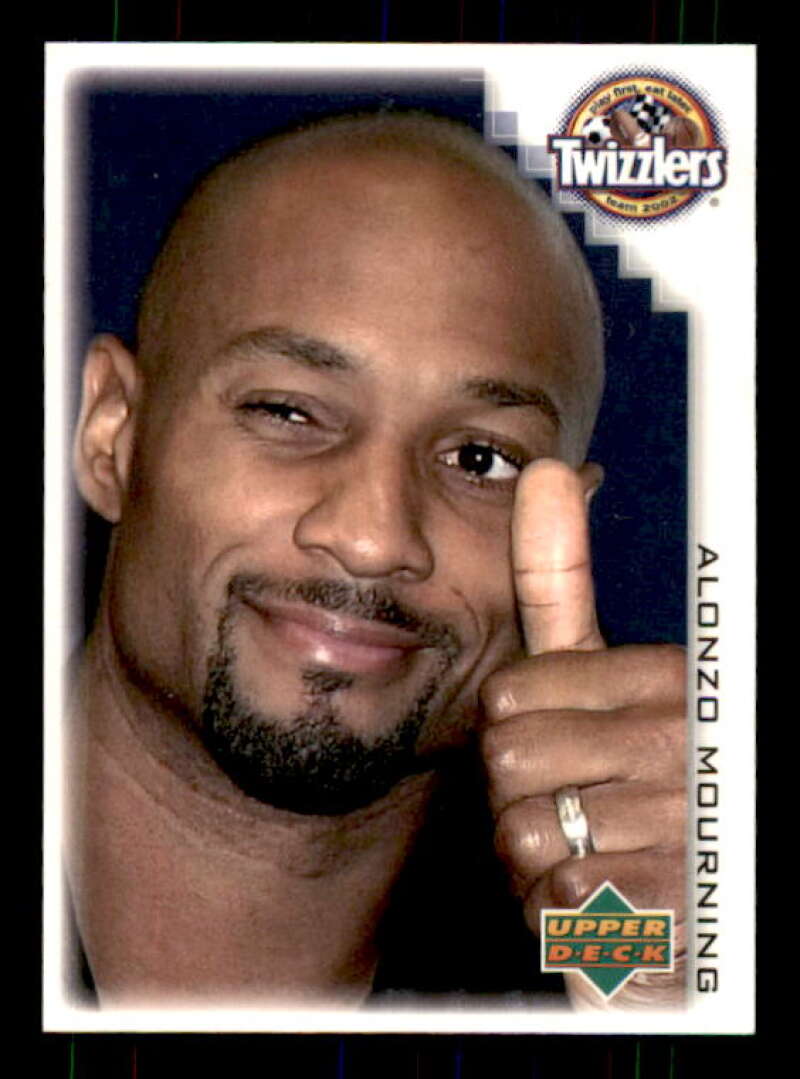 Alonzo Mourning Card 2002 Upper Deck Twizzlers #6 Image 1