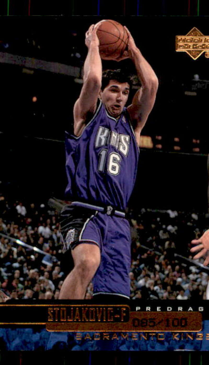 Peja Stojakovic Card 1999-00 Upper Deck Bronze #103 Image 1