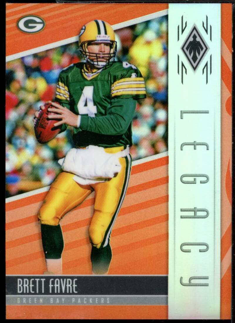 Brett Favre Card 2017 Panini Phoenix Legacy Orange #8 Image 1