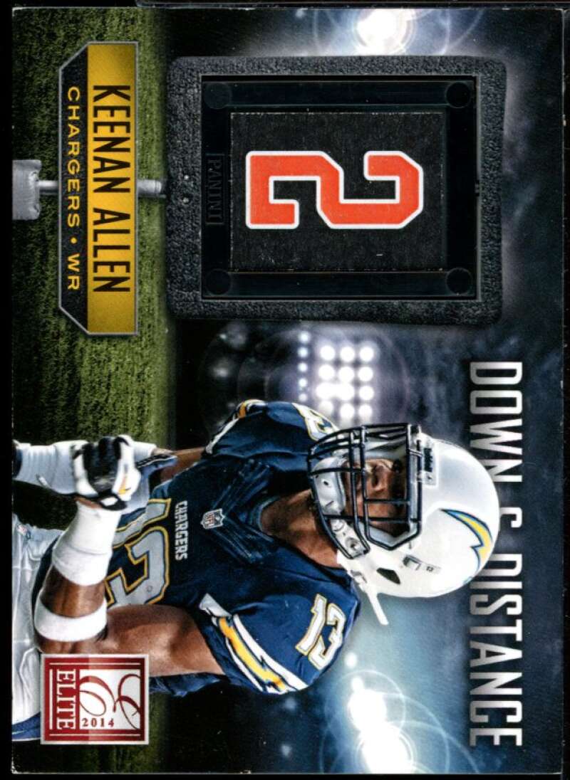 Keenan Allen Card 2014 Elite Down and Distance Second #2 /49 Image 1