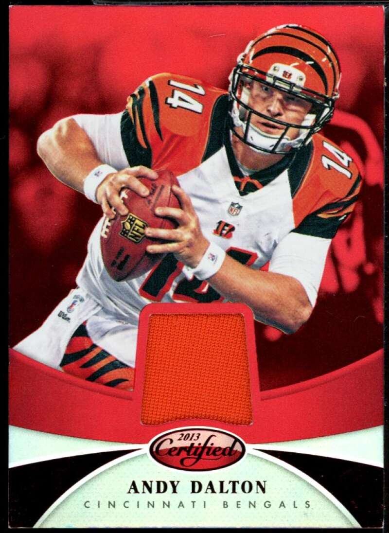 Andy Dalton Card 2013 Certified Materials #4 Image 1