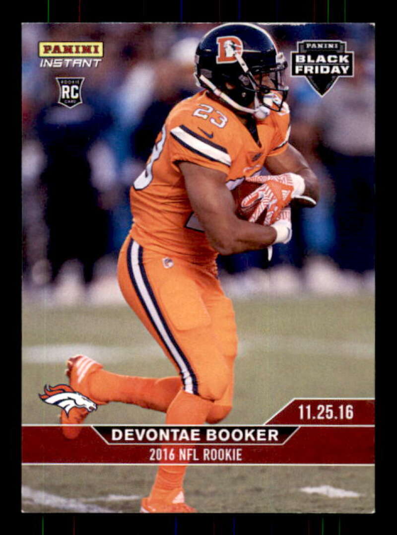 Devontae Booker Rookie Card 2016 Panini Instant Black Friday Rookies #5 Image 1