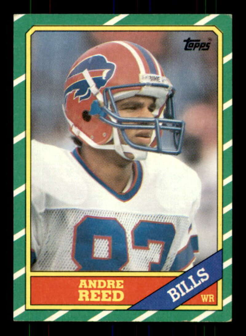 Andre Reed Rookie Card 1986 Topps #388 Image 1