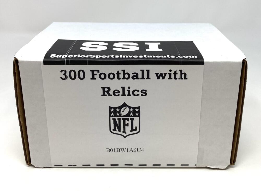 Superior Sports Investments Football Card Jersey Autograph Box w/ 300+ Cards & 3 Relic Autos or Jersey Cards Image 2