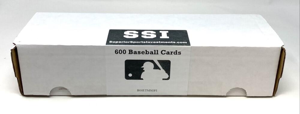 Superior Sports Investments 600 MLB Baseball Cards Incl. Ruth / Ryan, Unopened Pack, & ships in new Gift Box Image 2
