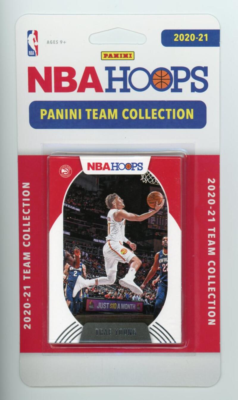 2020-21 Panini NBA Hoops Atlanta Hawks Basketball Team Set  Image 1