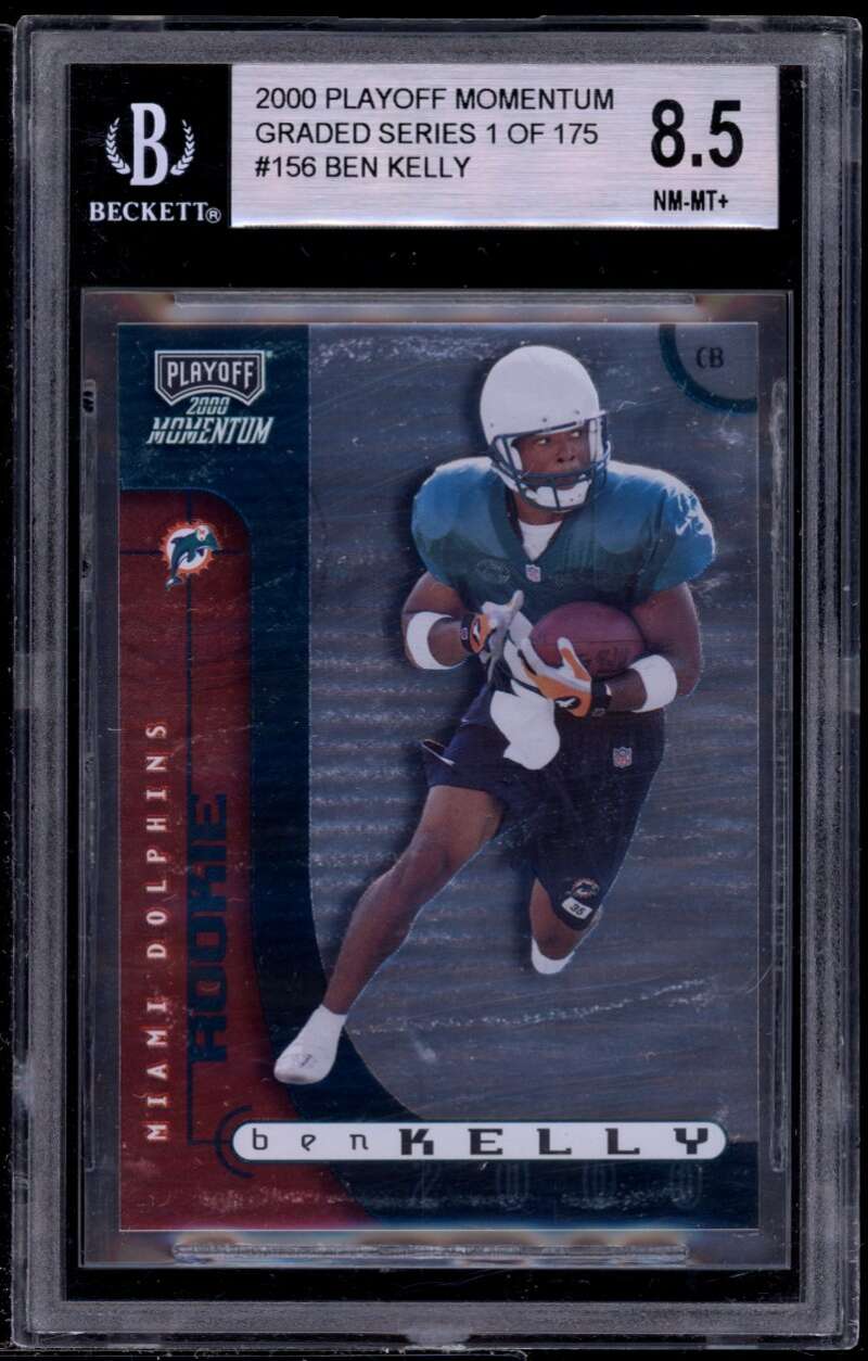 Ben Kelly Rookie Card 2000 Playoff Momentum #156 BGS 8.5 (9.5 8 8.5 9) Image 1