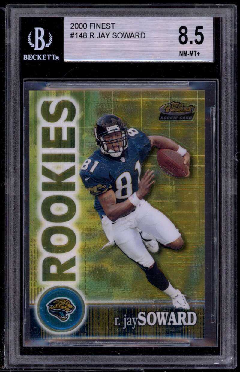 R.Jay Soward Rookie Card 2000 Finest #148 BGS 8.5 (9.5 9 8 9.5) Image 1