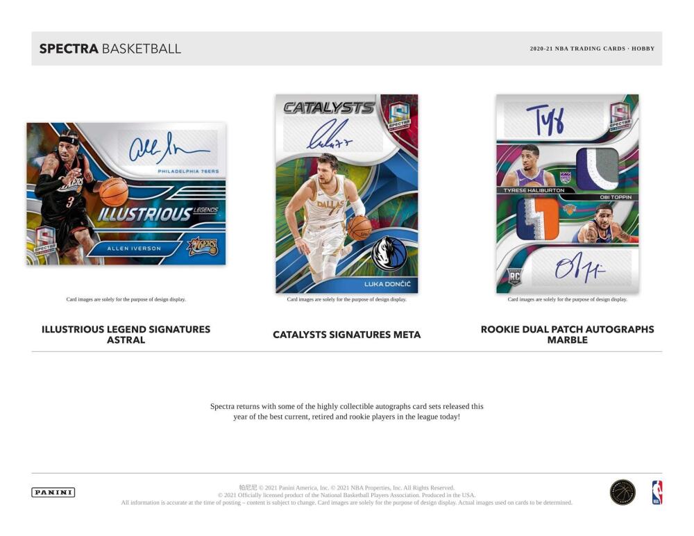 2020-21 Panini Spectra Basketball Box Image 5
