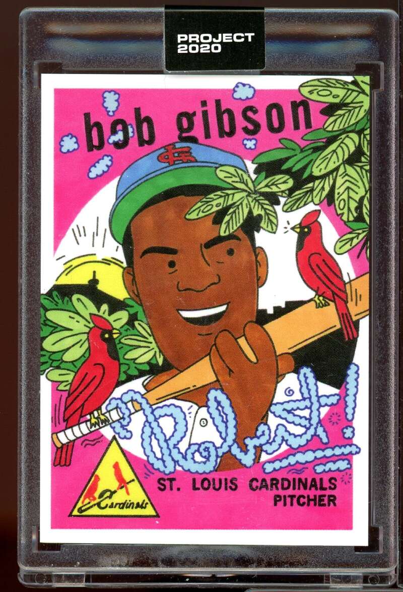 Bob Gibson/14867*/Ermsy Card 2020 Topps Project 2020 #84 Image 1